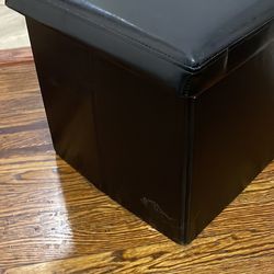 Black Storage Boxes 