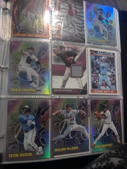 Base ball cards (Whole binder)