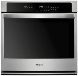 Whirlpool 30" Stainless Steel Single Electric Wall Oven New