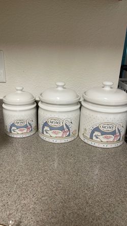 Tea, coffee , sugar jars