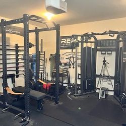 Garage Gym | Rack | Bars | Weights