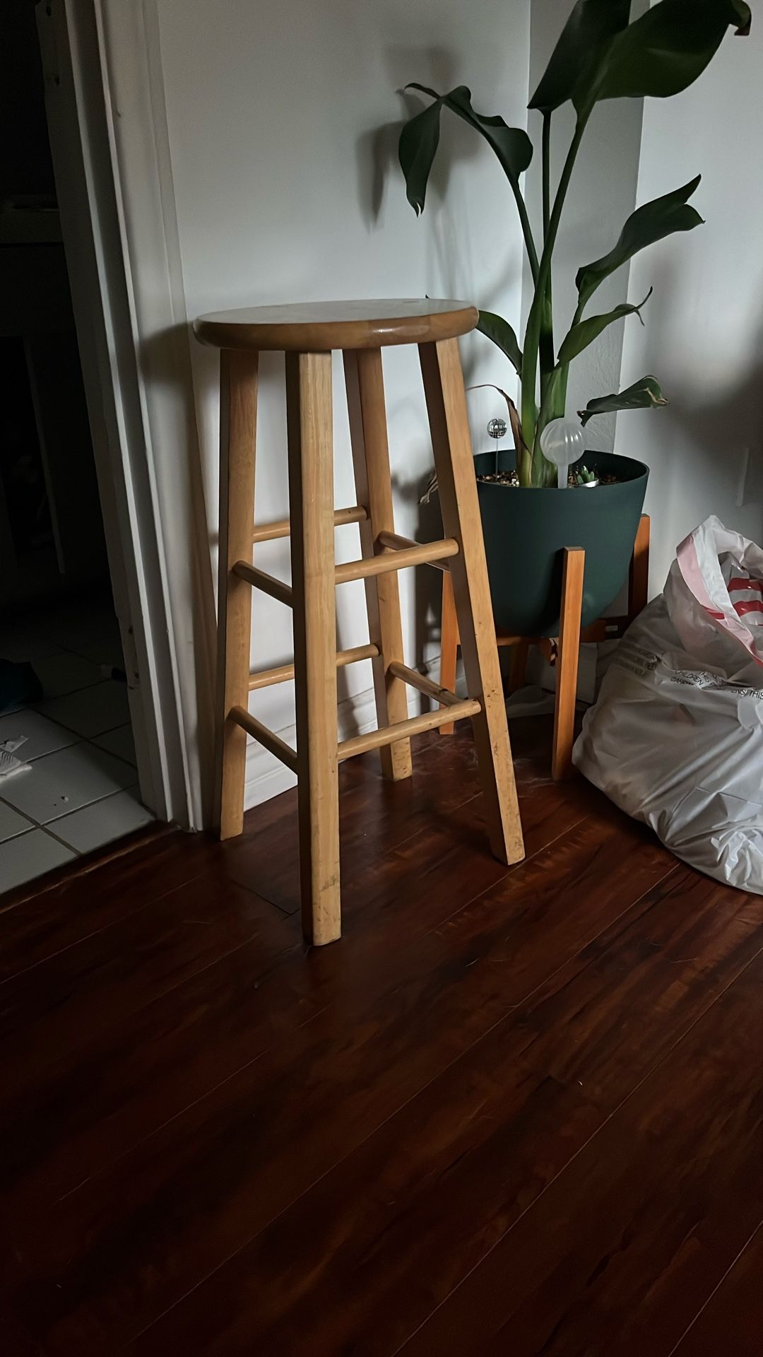 Wooden Stool Just 1