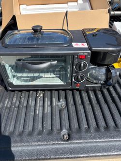 Toaster oven/ breakfast station