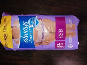 Woman's XL depends