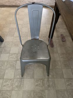 Metal chairs