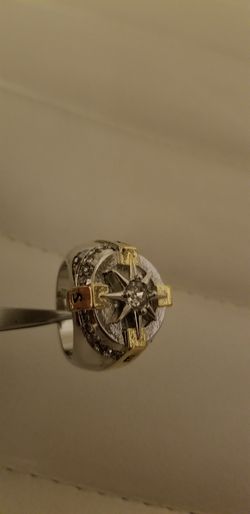 NEW STAINLESS STEEL MENS RING