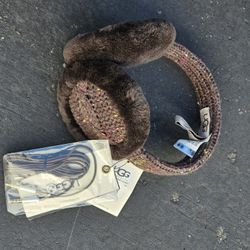 Ugg Sheepskin Headphones Corded