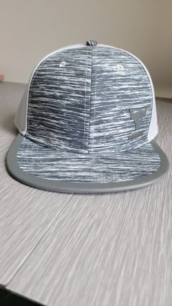 MEN'S UNDER ARMOUR PROJECT ROCK BLOOD SWEAT RESPECT BRAHMA SNAPBACK GRAY HAT