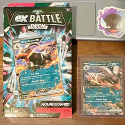 Pokemon - 'Houndoom EX' - EX Battle Deck + Houndoom EX #134/197 (Obsidian Flames) 