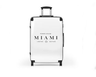 Suitcase Miami Style - Travel with Style Miami Souvenir Suitcase  . Suitcase Souvenir Collection . For A Clean and Modern Miami Look