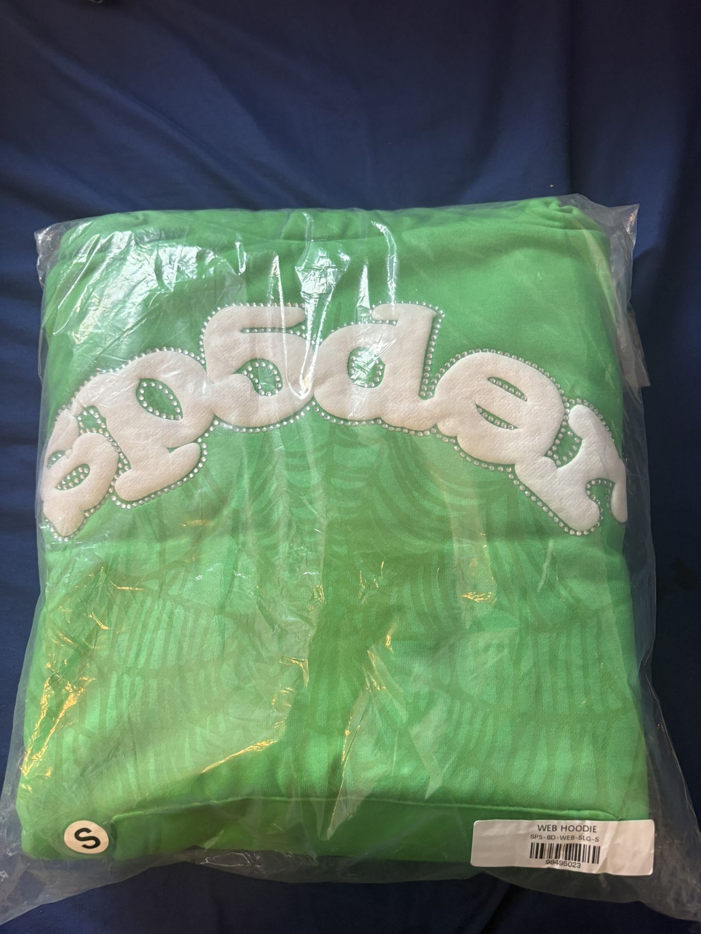 Sp5der hoodie Green