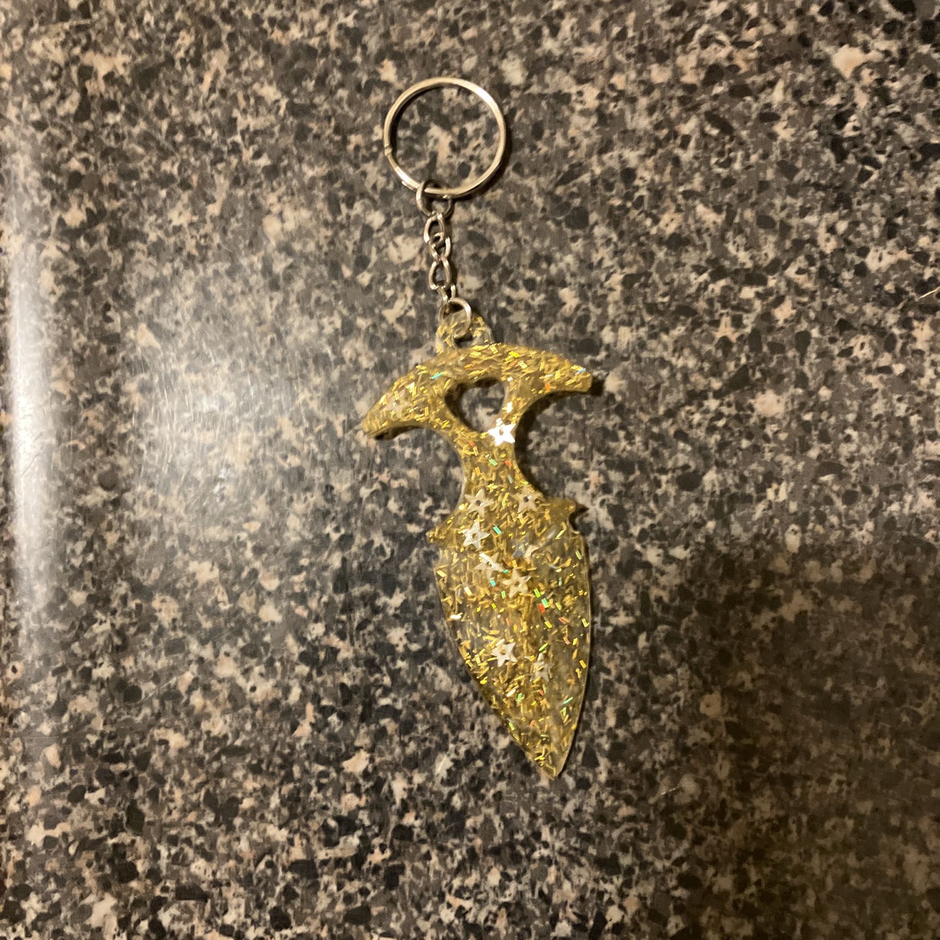 Glitter Key Chain 