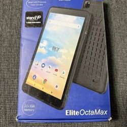 Sky Devices Elite 8" IPS OctaMax Tablet 32GB Android Wi-Fi with 1GB RAM and Octa Core 2GHz Processor | Bluetooth