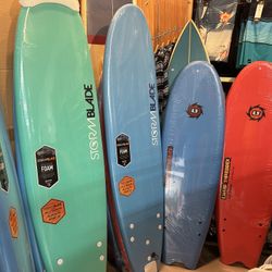 Foam Surfboards at Catch A Wave Surf Shop