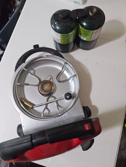 Portable propane grill