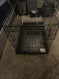 Precision Black Dog Crate