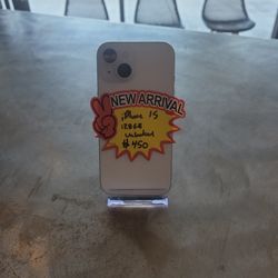 iPhone 15 128GB unlocked 