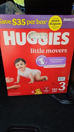 BRAND NEW- 3 boxes of Huggies Diapers
