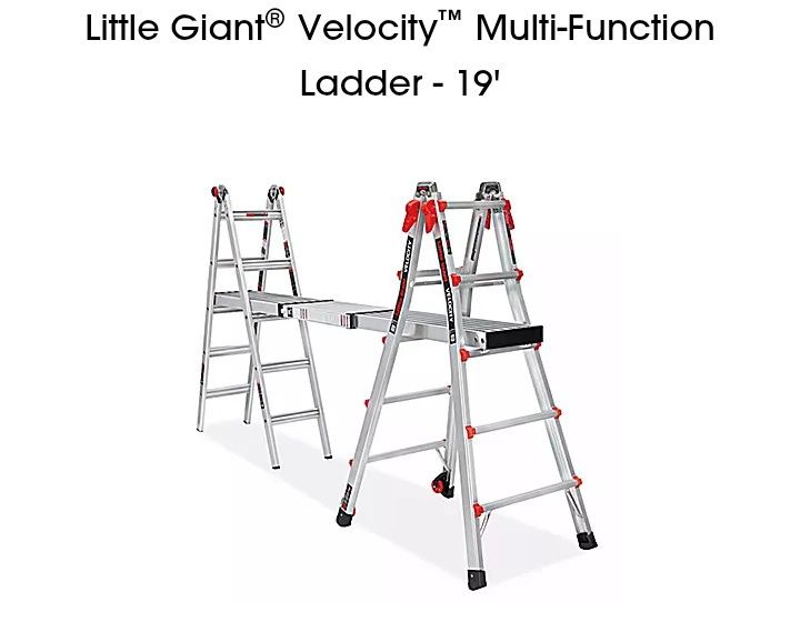 Little Giant Velocity Multi Function 17" Ladder Only $150..........