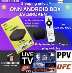 Get It All Onn Android Box, Plug And Get Everything...Illinois