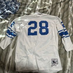 Mitchell & Ness Detroit Lions Yale Lary #28 Authentic Throwback Jersey - Size 52