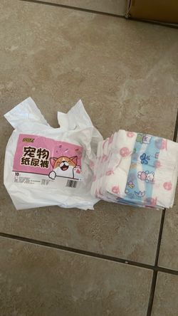 Pet diaper for female size S
