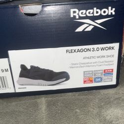 New Brand Reebok Men Size 9M Flexagon3.o Work/athletic Shoe 