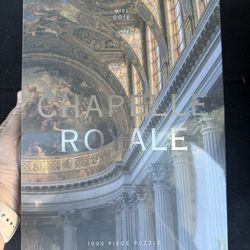Art Puzzle Chapelle Royale Versailles 1000 Pcs Sealed