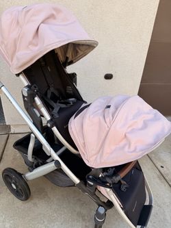 UPPA Baby V2 Pink double stroller