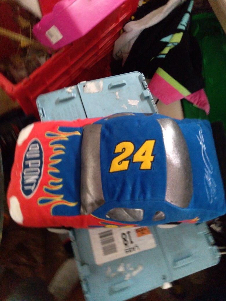 Jeff Gordon Pillow Car