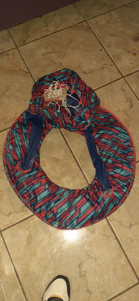 Inflatable Pool Basketball Hoop