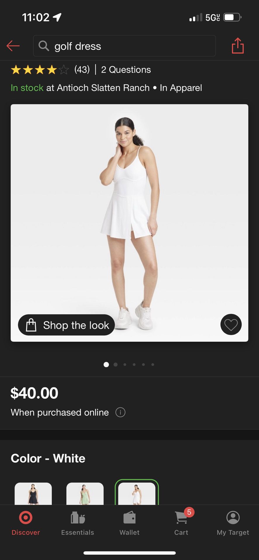 Dress With Built In Shorts 