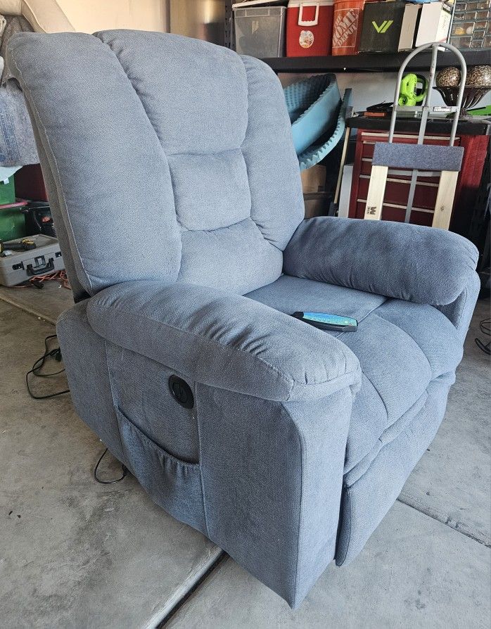 Powered Lift | Recliner Chair with Heat & Massage 