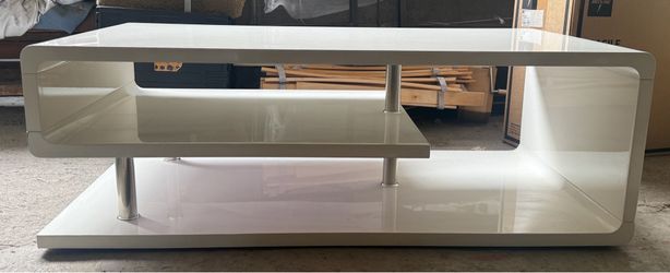 Modern White Coffee Table