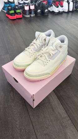 Jordan 3 New Pink Multicolor Size 11