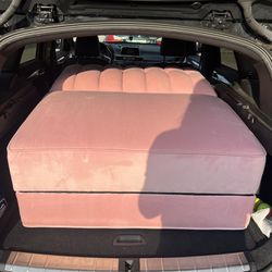 Brand New Convertible Pink Couch