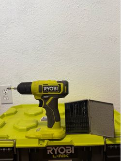 Ryobi Drill and bits(Tool only) Firm pice