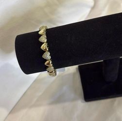 Manillas  de oro laminado chapado en 14k