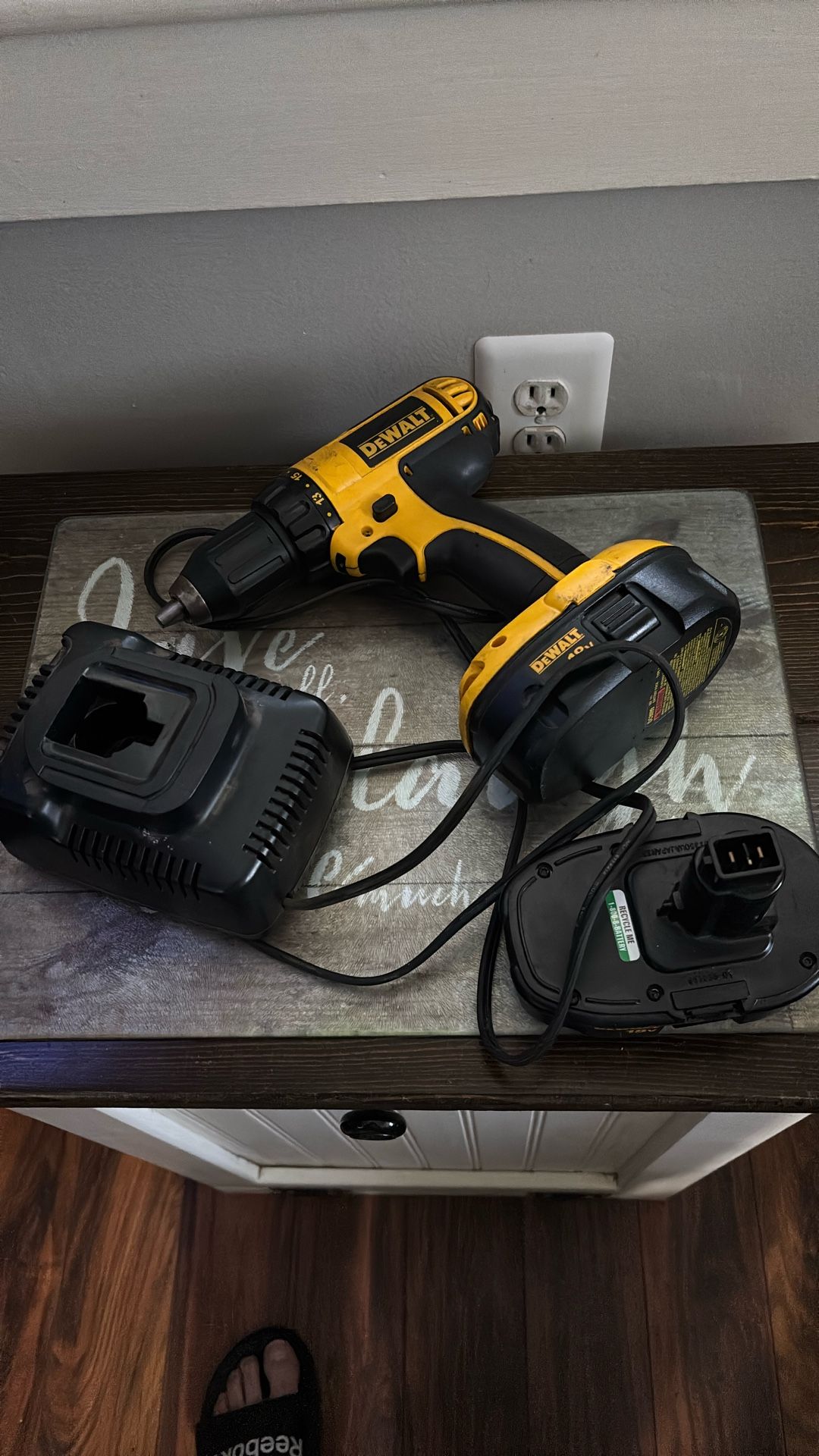 18v Dewalt Drill And Charger (2 Battery’s No Good)