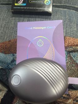 Head massager comb
