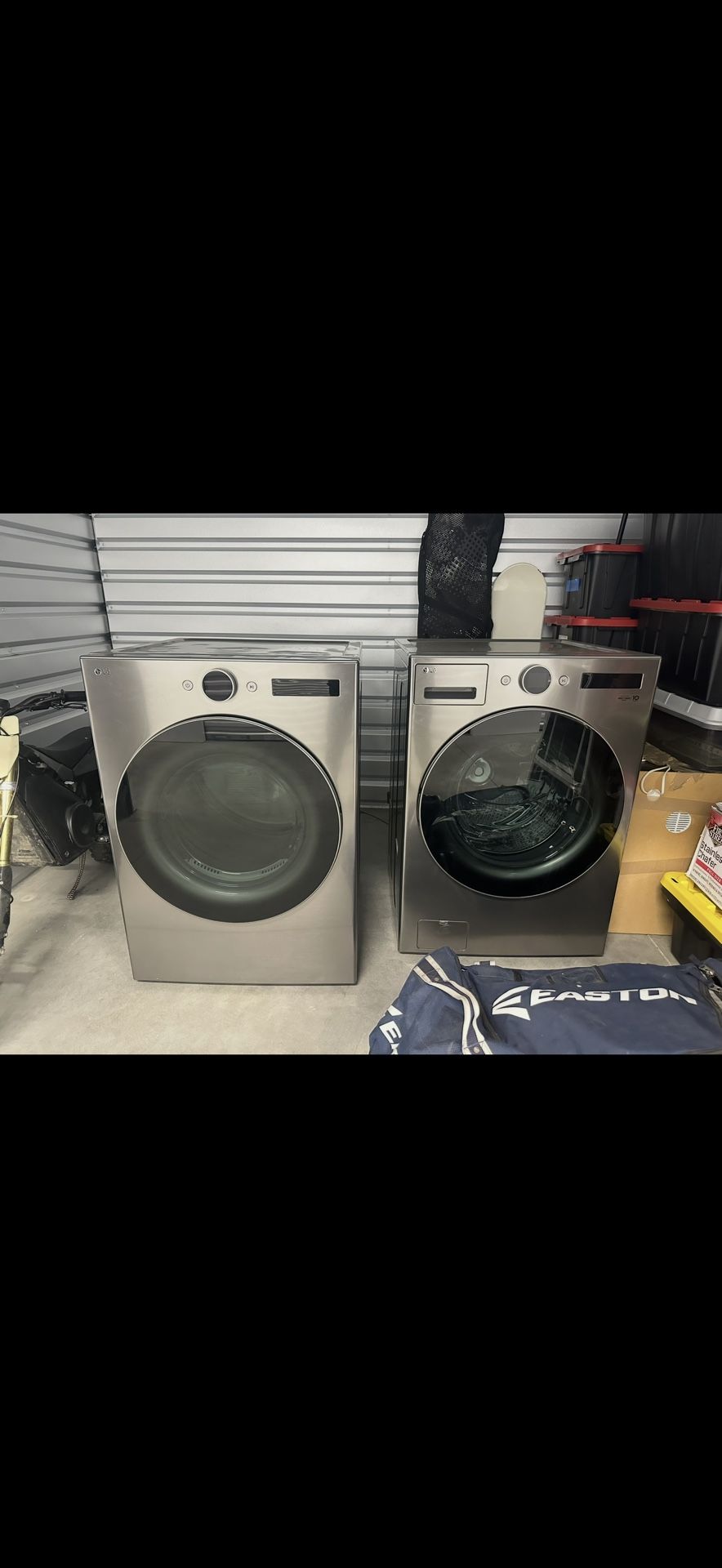 LG Smart Front Load Washer And Dryer
