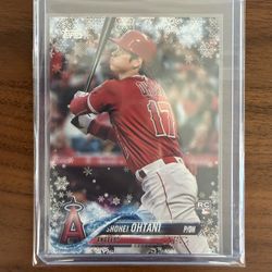 Shohei Ohtani Topps Rookie Card