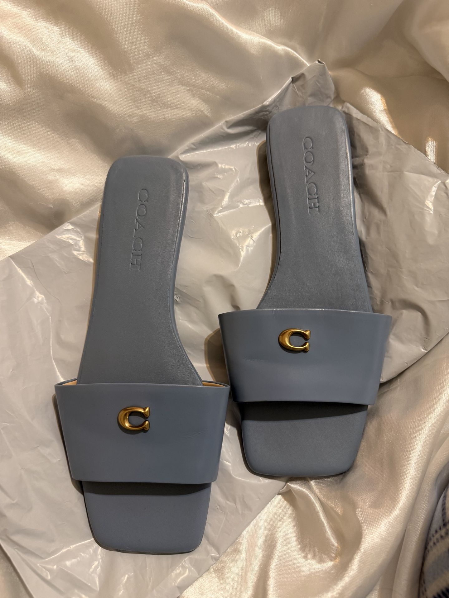 Brand new coach sandals