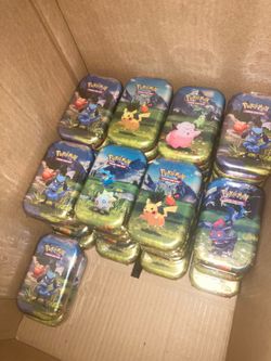 Pokémon mini tin lot