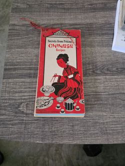 Secrets from Peking Chinese Recipes Booklet