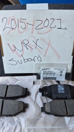 2015-2021 Subaru WRX Front Brake Pad Set + Hardware Kit + FREE Gasket!