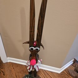 Handmade Wooden Reindeer