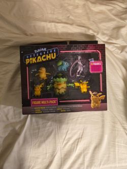 Pokemon Detective Pikachu Multi Figure pack