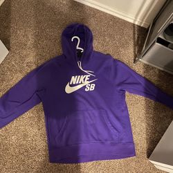 Purple Nike Hoodie
