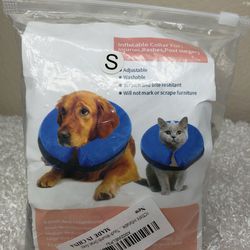 Soft Inflatable Recovery Donut Collar For Cat Or Dog